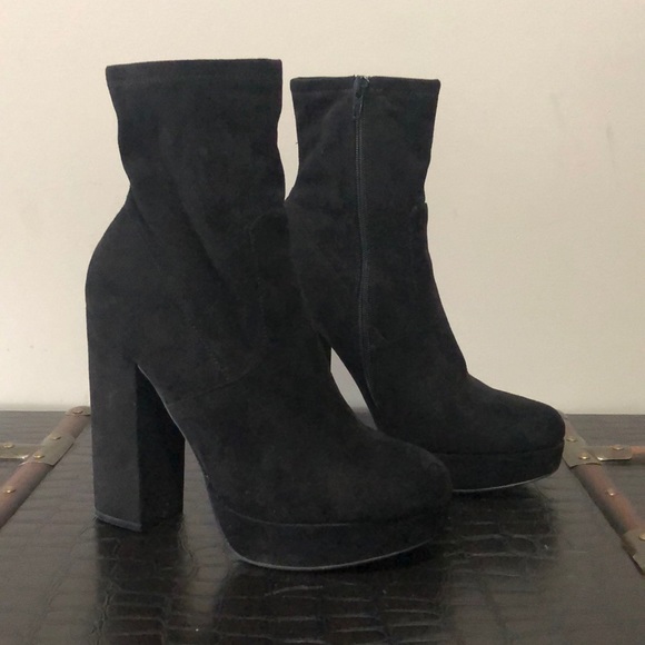 Steve Madden platform sock booties - Picture 1 of 3